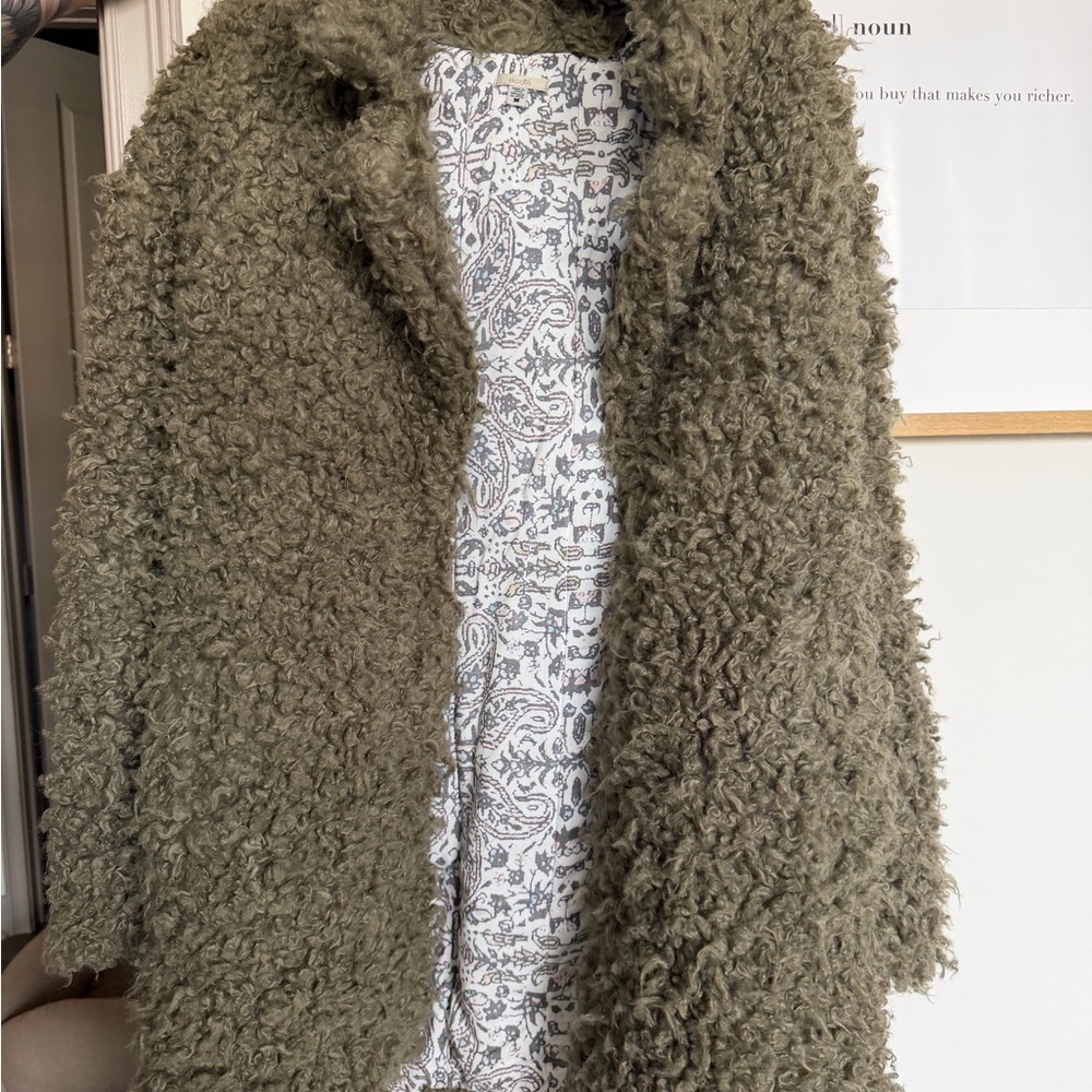 Faux shearling Coat - Women Jackets & Coats